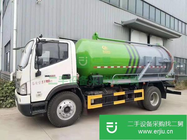 湖北出售二手福田瑞達(dá)清洗吸污車