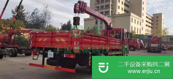 河北出售二手陜汽軒德X6單橋三一8噸四節(jié)臂隨車吊