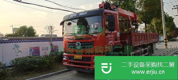湖北出售二手東風玉柴200馬力三一8噸隨車吊