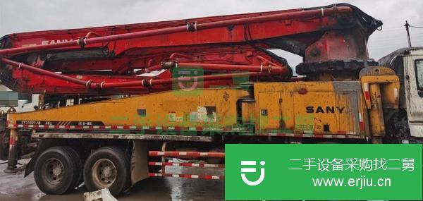 湖南出售二手11年三一五十鈴四橋46米泵車