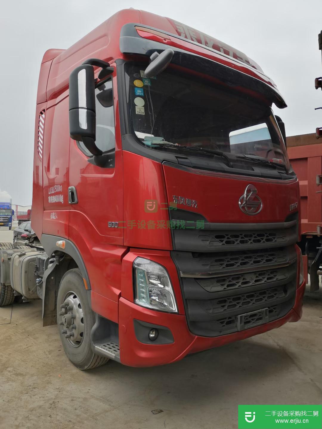 江西出售二手東風柳汽500馬力牽引車