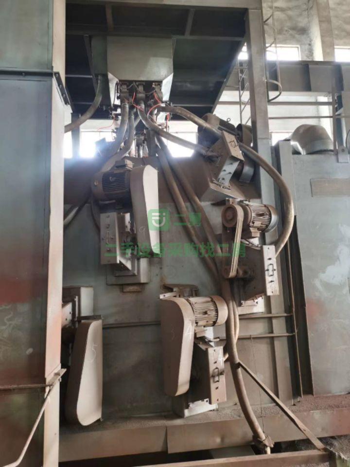 出售二手九成新的1520鋼結構通過式拋丸機