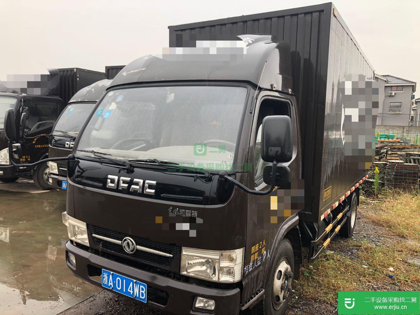 上海出售二手東風凱普特箱式貨車