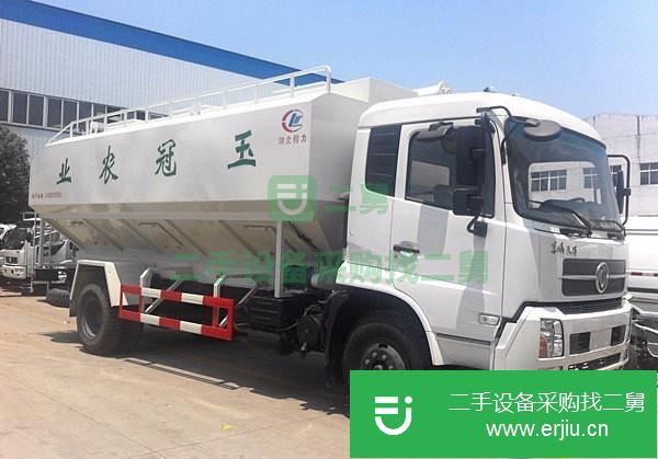 湖北出售二手東風10噸散裝飼料運輸車