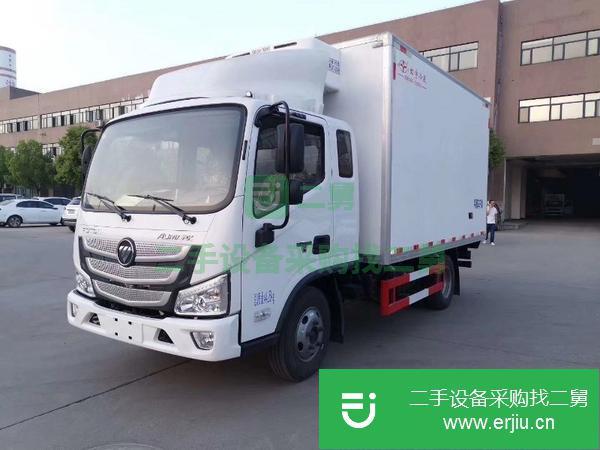 山西出售二手福田歐馬可4米2129馬力冷藏車
