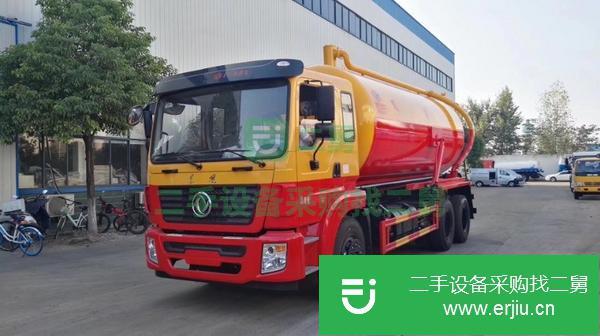 江蘇出售二手東風齊星后八輪18方清洗吸污車