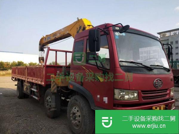 安徽出售二手前四后四隨車吊可以提檔