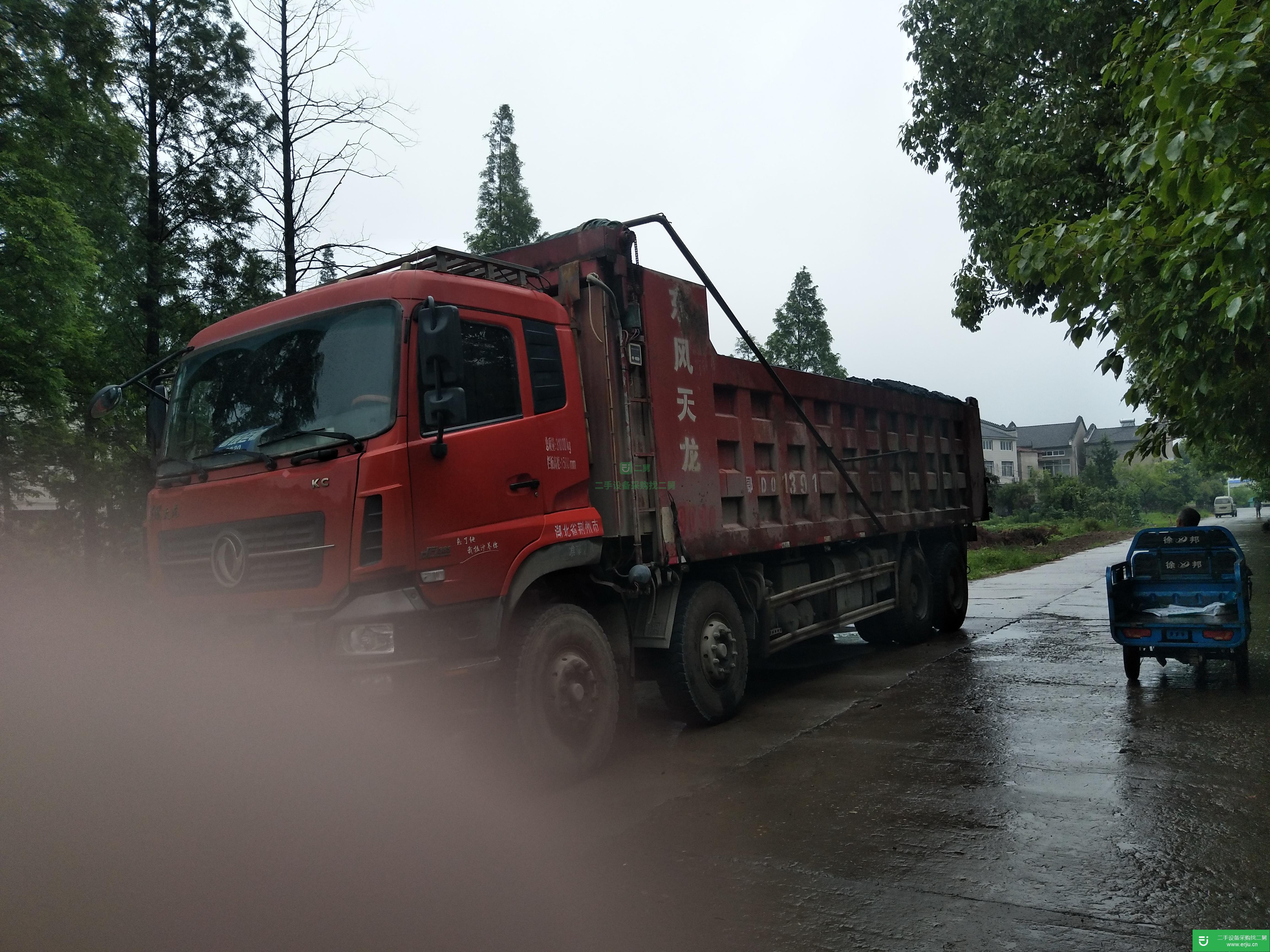 湖北出售二手東風(fēng)385馬力自卸車