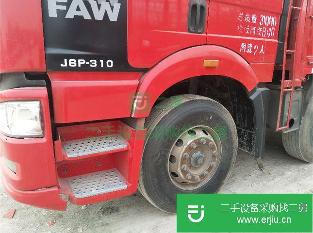 江西出售二手一汽解放J6P前四后八高欄貨車