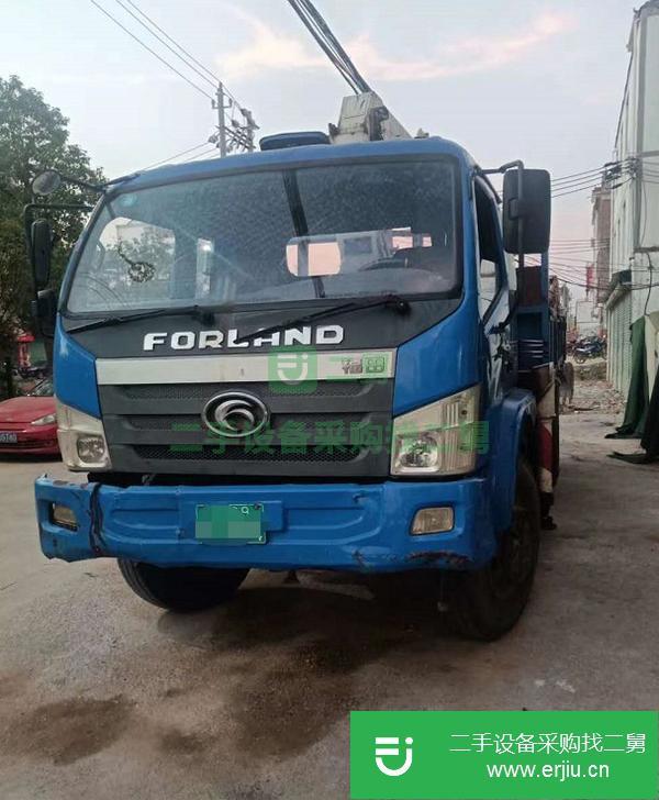 江西出售二手中聯五噸隨車吊,3節臂,大臂10米