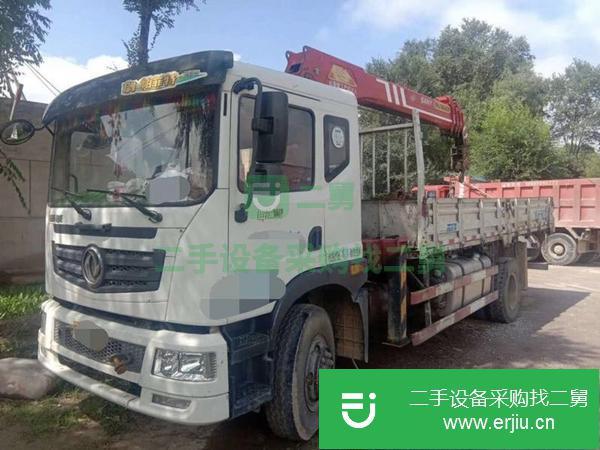 青海出售二手三一6.3噸180馬力國四隨車吊