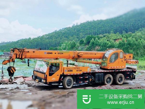 廣東出售二手徐工25K國三吊車車況完美手續齊全