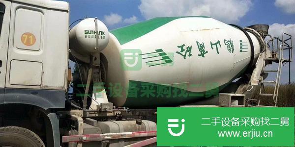 重慶出售二手豪沃后八輪攪拌車15年國4