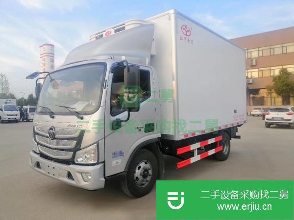 甘肅出售二手福田歐馬141馬力冷藏車