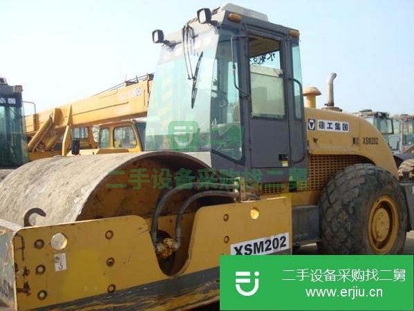 甘肅出售二手20噸壓路機