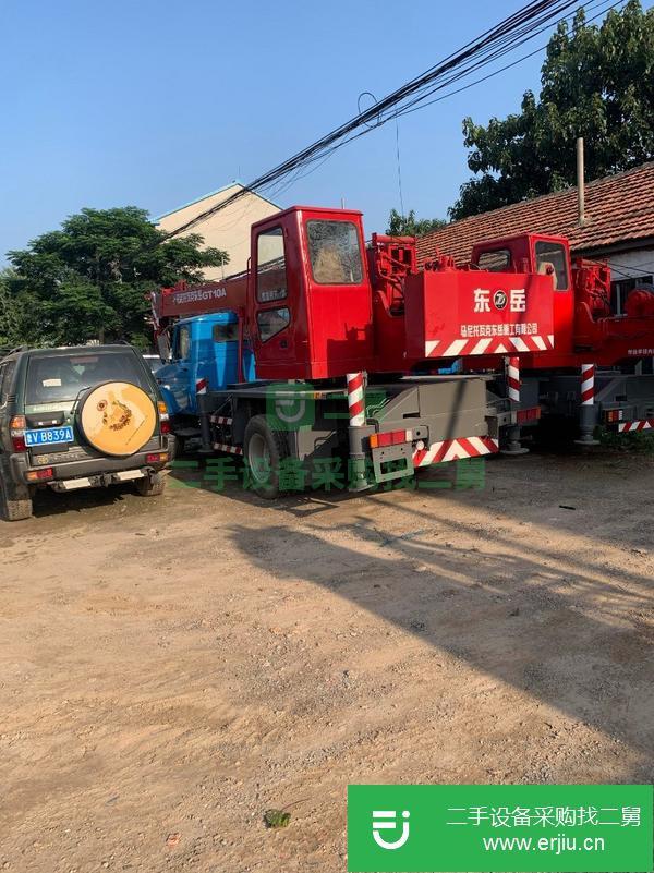 山東出售二手精品馬尼托瓦克10噸吊車