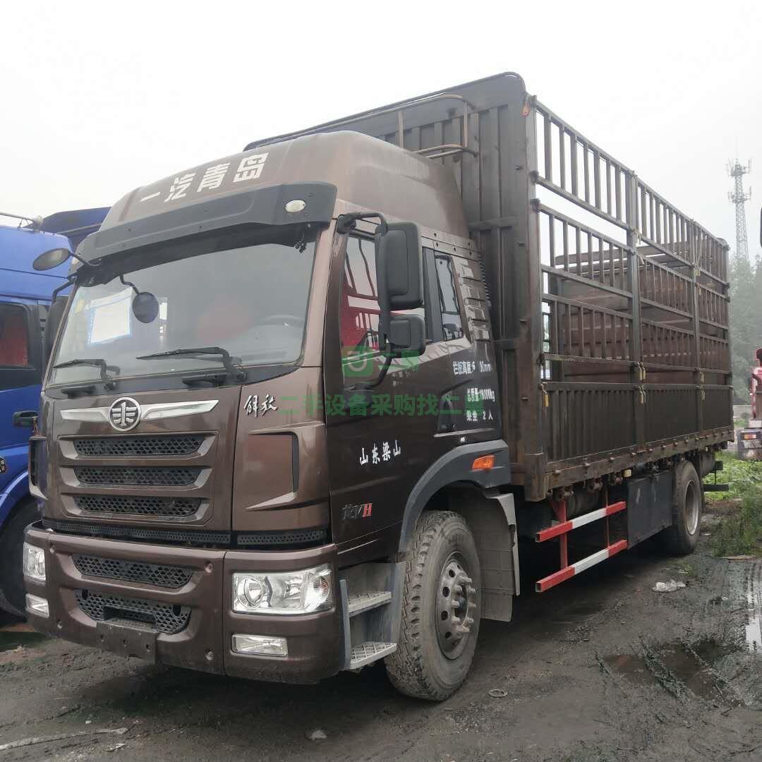 17年二手歐曼ETX高欄載貨車 360馬力 原版9.6米