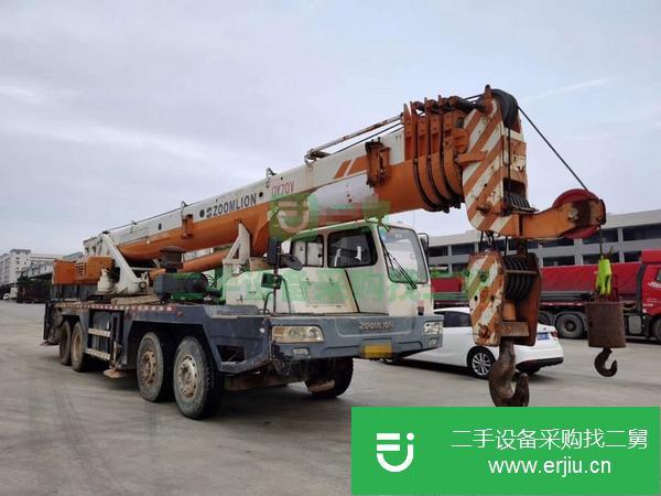 福建出售二手中聯國四55噸吊車包提檔