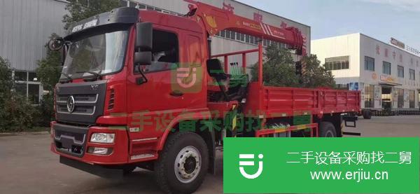 河北出售二手陜汽軒德X6單橋三一8噸四節(jié)臂隨車吊