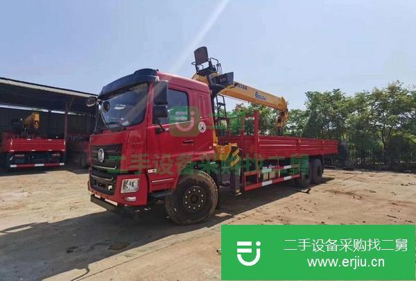 湖北出售二手東風后雙橋隨車吊
