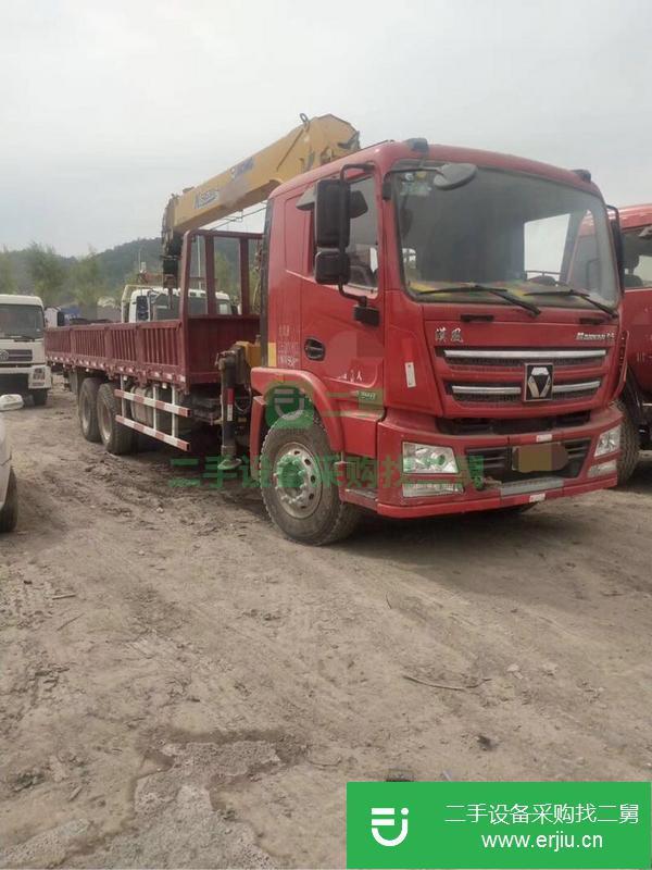 內蒙古出售二手徐工12噸240馬力國五隨車吊