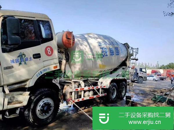 山東出售二手15年國四歐曼16方攪拌車原車原版帶原車營運檔案