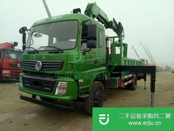 湖北出售二手長興6.3噸折疊隨車吊