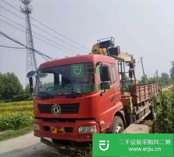湖北出售二手徐工隨車吊八噸四節臂