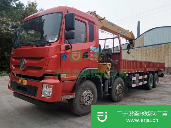 湖北出售二手徐工12噸前四后八270馬力隨車吊