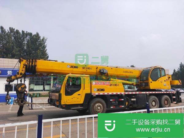 山東出售二手徐工25k5-1吊車