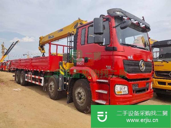 浙江出售二手藍牌8噸隨車吊