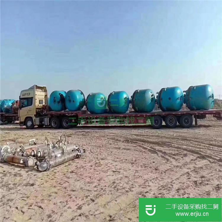 山東出售二手搪瓷3噸反應釜