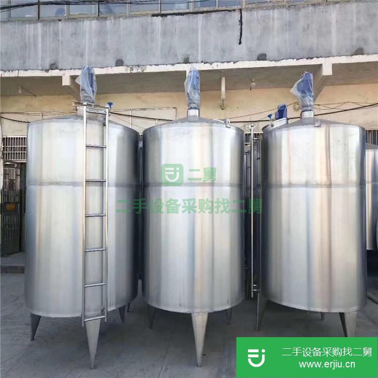 山東出售二手25噸不銹鋼儲罐
