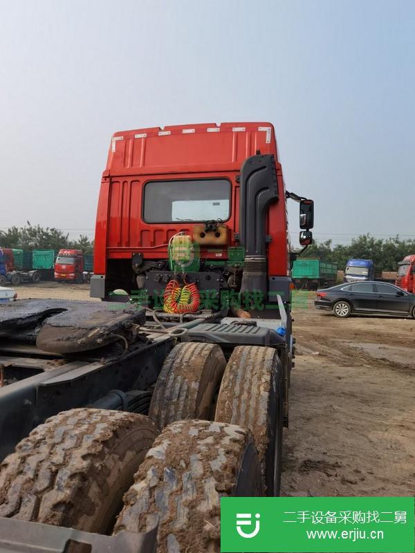河北出售二手悍V400牽引車，國五濰柴動力，原車原版輪胎