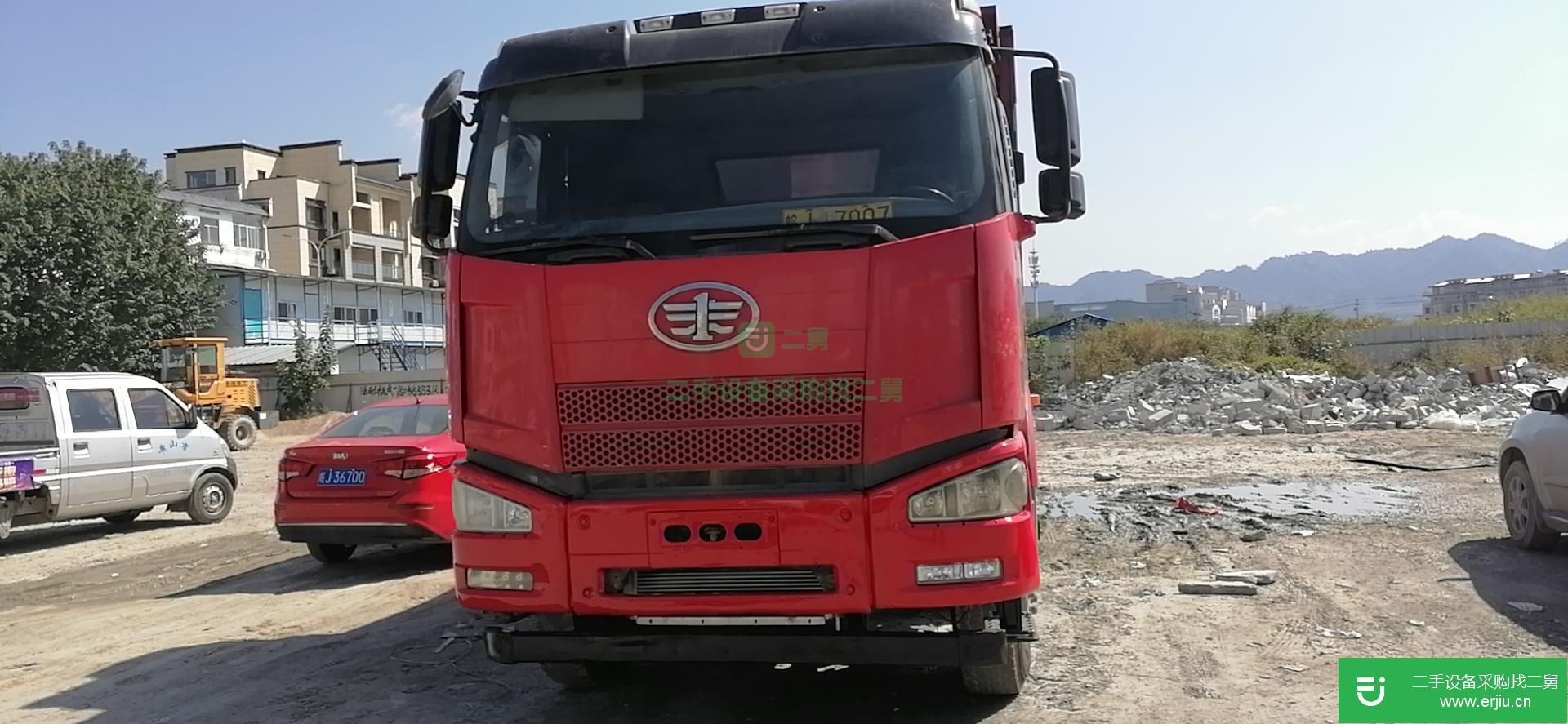 安徽出售二手一汽解放390馬力自卸車