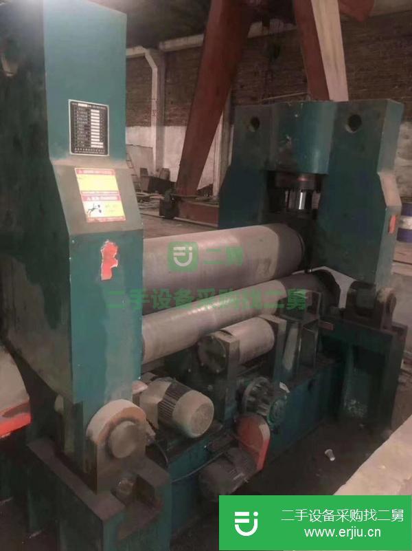 河北出售二手70x2500液壓上棍萬能卷板機