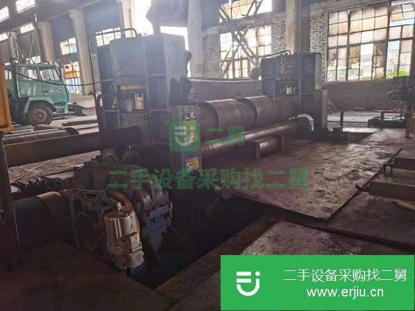 四川出售二手30x3米液壓上棍萬能卷板機