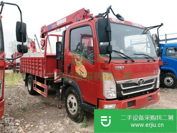 湖北出售二手長興5噸4節臂130馬力隨車吊