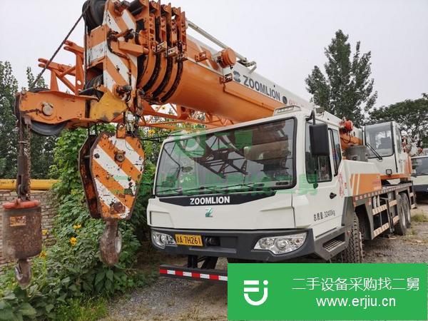 河南出售二手中聯25噸國四五節臂吊車車況很好