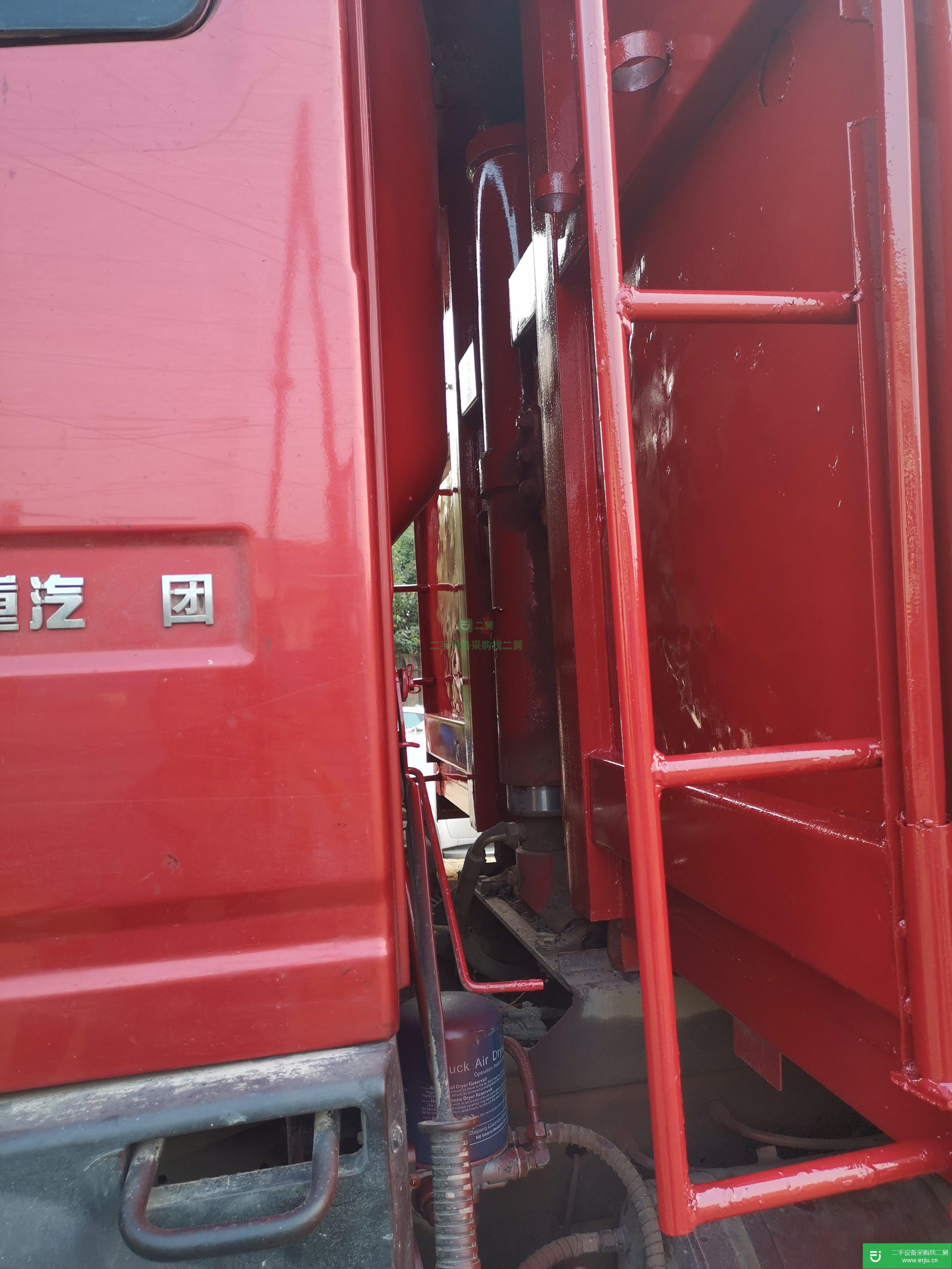 湖北出售二手重汽王牌自卸車