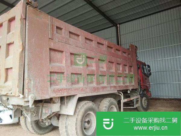 江西出售二手歐曼后八輪340馬力自卸車