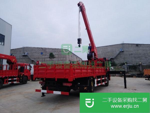 浙江出售二手三一8噸4節臂220馬力隨車吊
