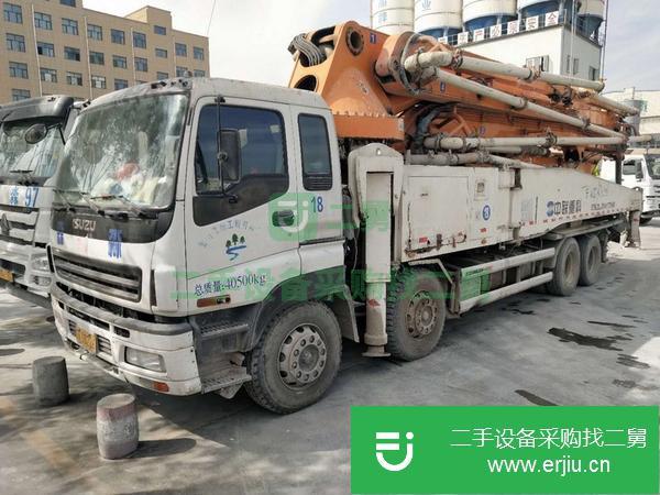 寧夏出售二手13年中聯52米泵車