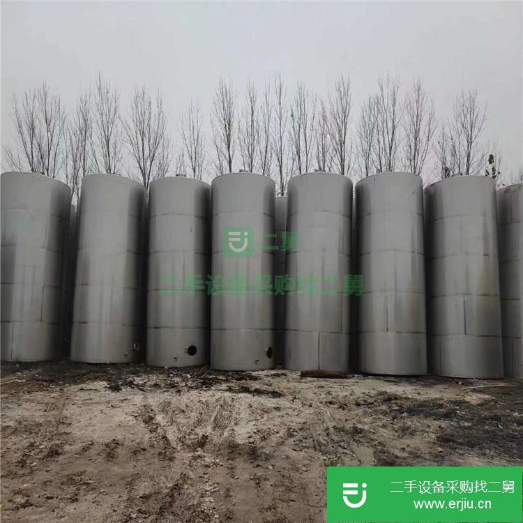 山東出售二手2000L不銹鋼40噸儲罐