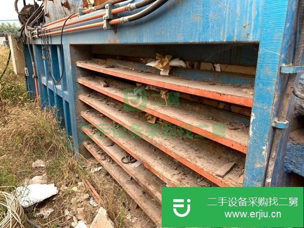 吉林出售二手160噸塑料瓶廢紙打包機