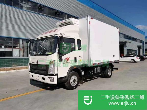北京出售二手豪沃4米2國六130馬力冷藏車