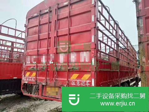 江西出售二手東風(fēng)天龍倉(cāng)柵載貨車