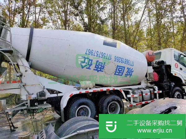 山東出售二手15年國四歐曼16方攪拌車原車原版帶原車營運檔案