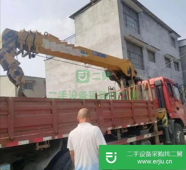 湖北出售二手徐工隨車吊八噸四節臂