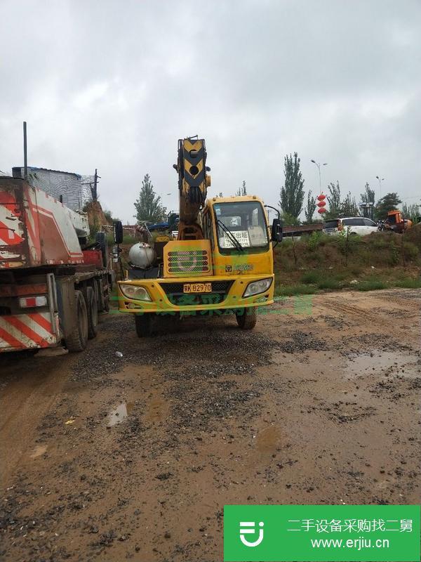 陜西出售二手徐工吊車12t